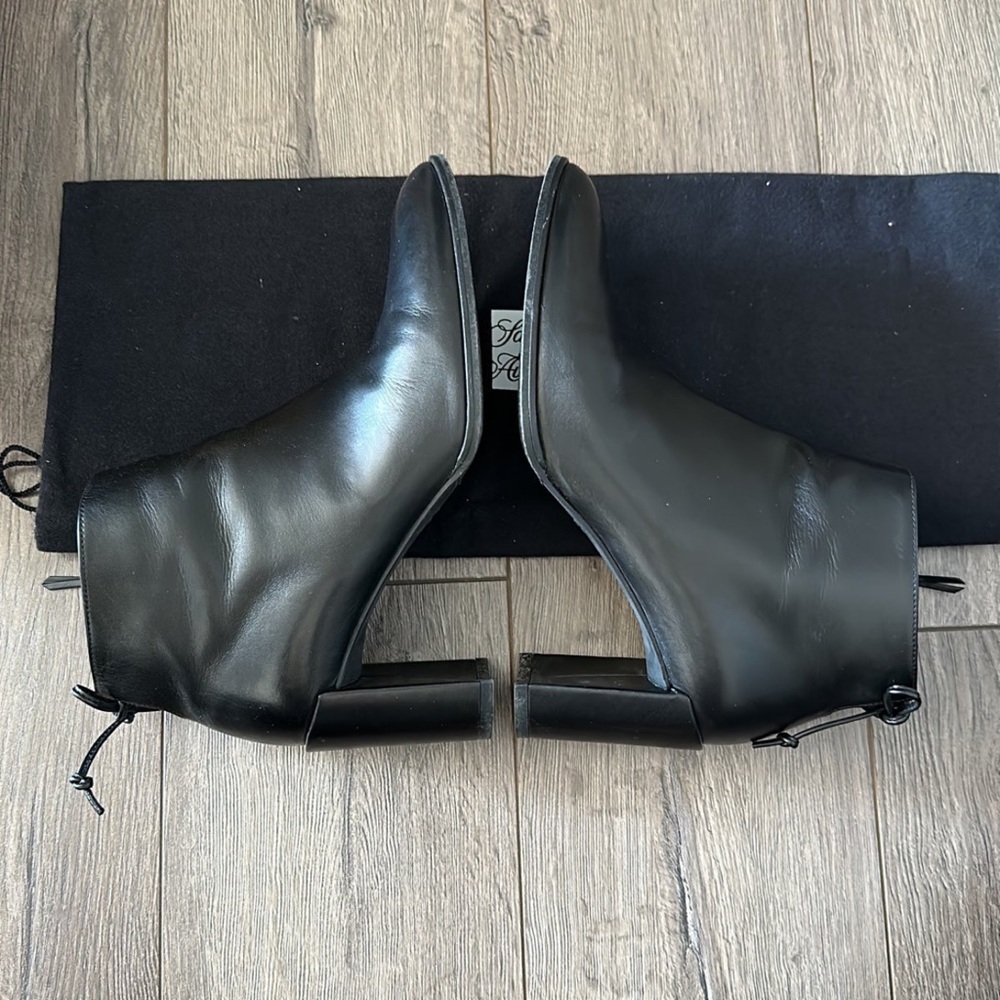 Stuart Weitzman black booties - Picture 5 of 9